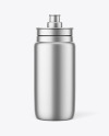 Matte Metallic Sport Bottle Mockup