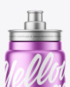 Matte Metallic Sport Bottle Mockup