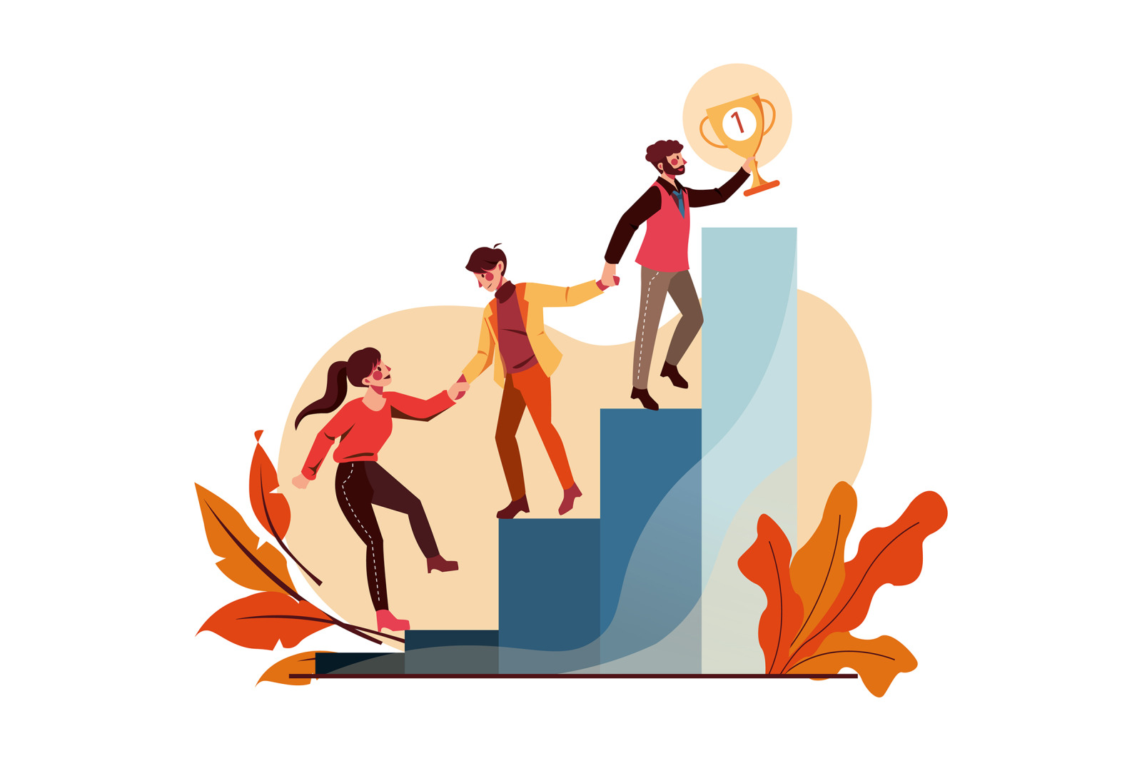 M277_Teamwork Illustrations M277_Teamwork Illustrations