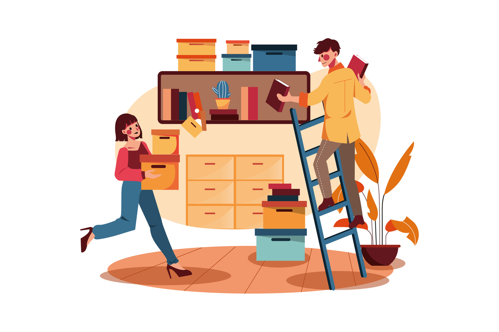 M277_Teamwork Illustrations M277_Teamwork Illustrations