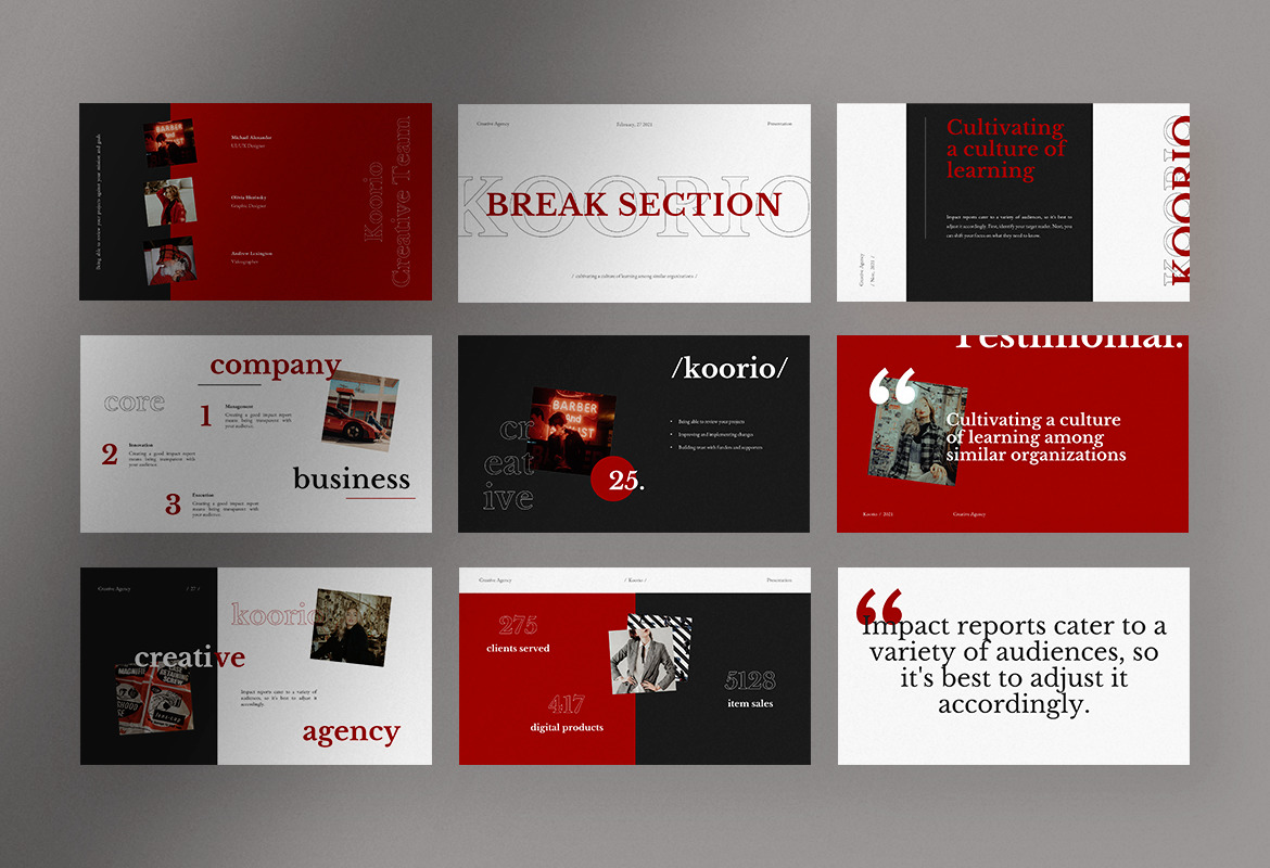 Koorio Creative Agency Presentation Koorio Creative Agency Presentation