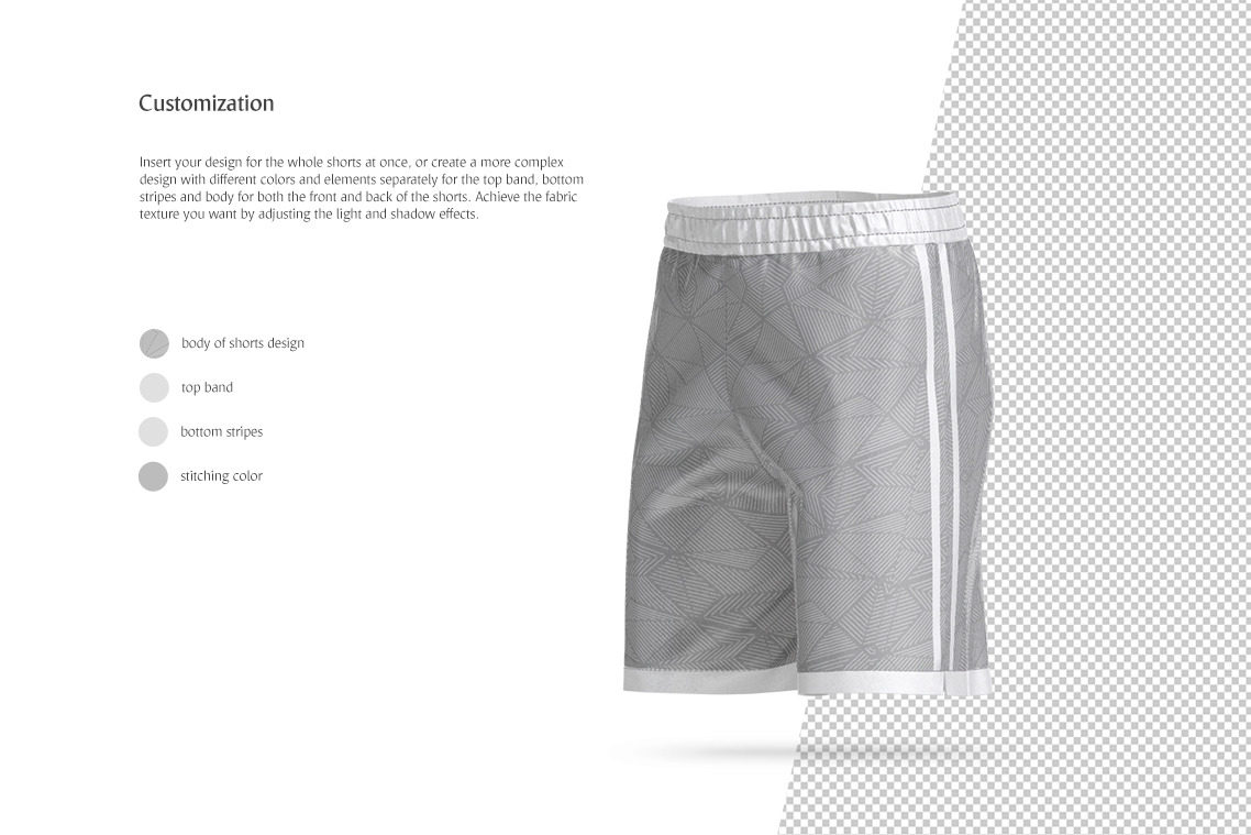 Sport Shorts Animated Mockup