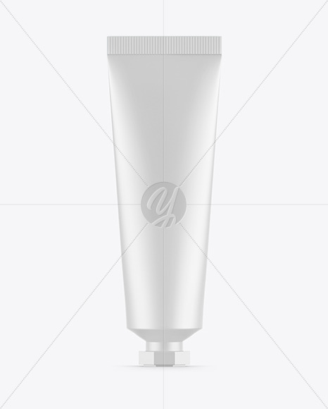 Matte Cosmetic Tube Mockup