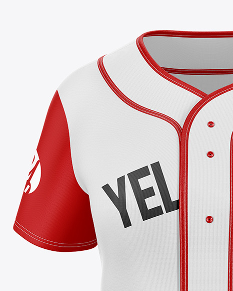 Women&#039;s Baseball Jersey Mockup