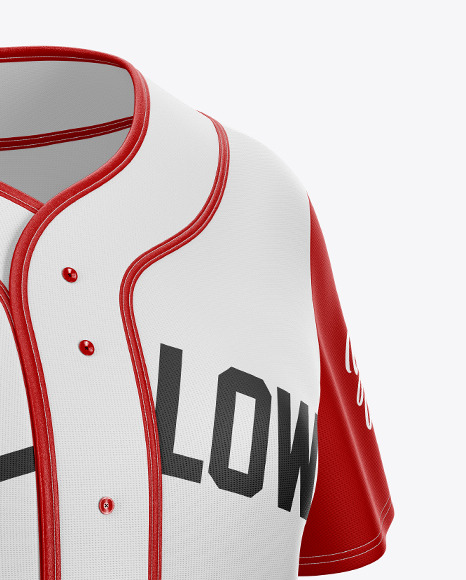 Women&#039;s Baseball Jersey Mockup