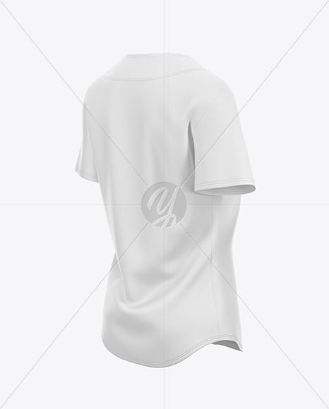 Women&#039;s Baseball Jersey Mockup