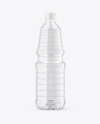 Clear Plastic Vinegar Bottle Mockup