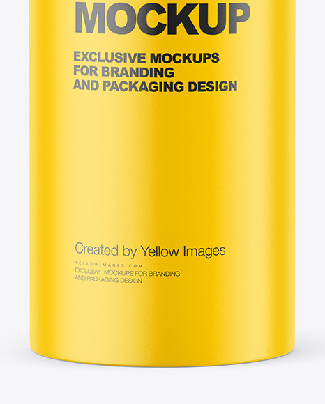Matte Tube Mockup