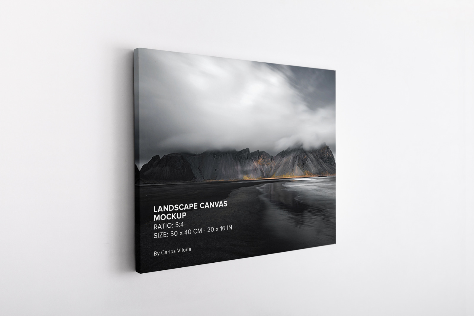 Landscape Canvas Ratio 5x4 Mockups Set Landscape Canvas Ratio 5x4 Mockups Set