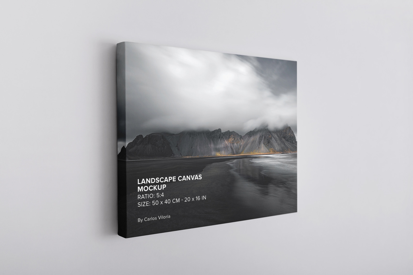 Landscape Canvas Ratio 5x4 Mockups Set Landscape Canvas Ratio 5x4 Mockups Set