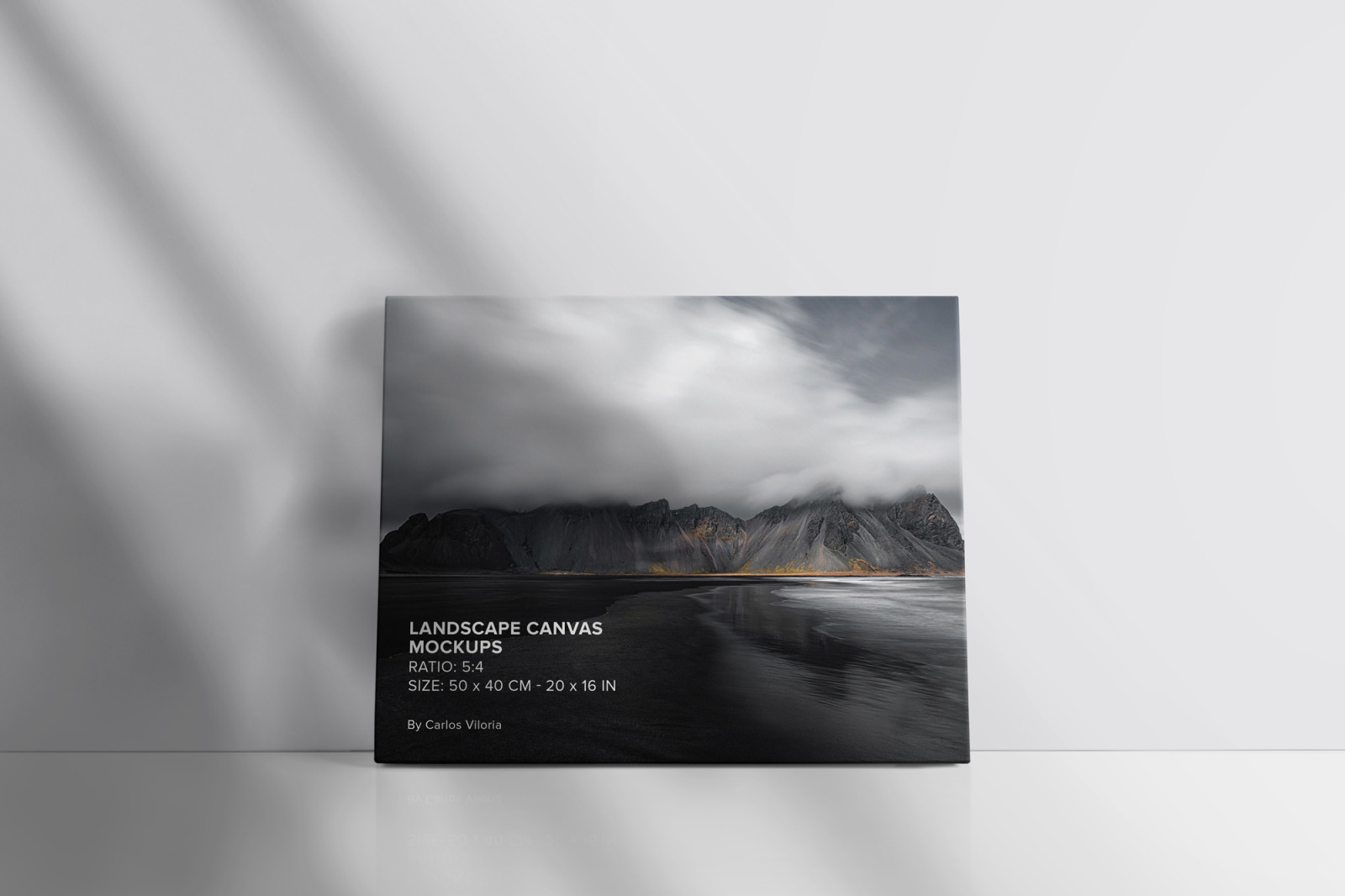 Landscape Canvas Ratio 5x4 Mockups Set Landscape Canvas Ratio 5x4 Mockups Set