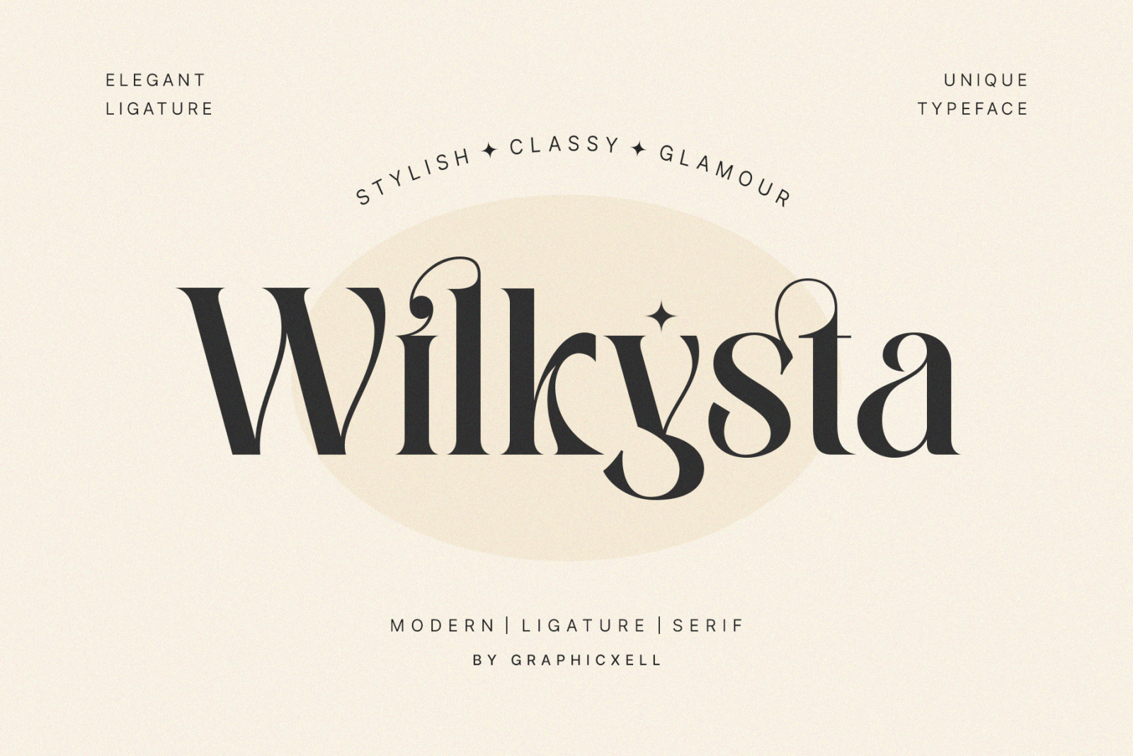 Wilkista Ligature Typeface Wilkista Ligature Typeface
