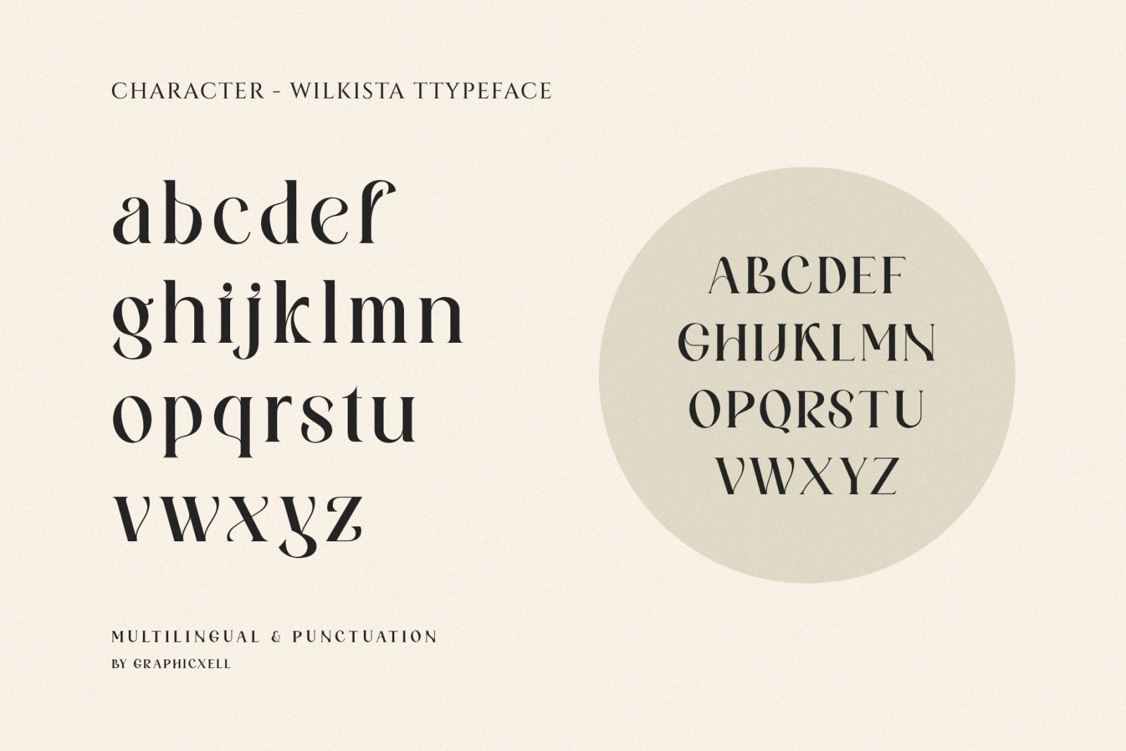 Wilkista Ligature Typeface Wilkista Ligature Typeface