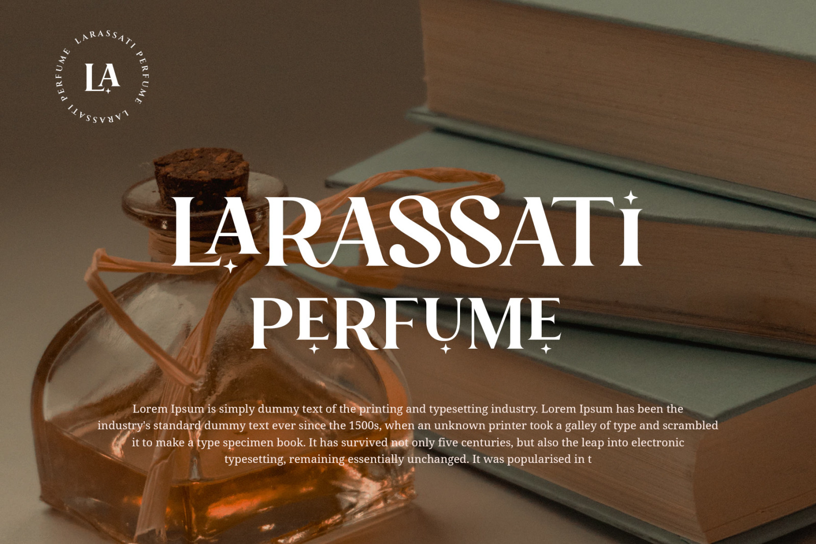 Larissa Ligature Typeface Larissa Ligature Typeface