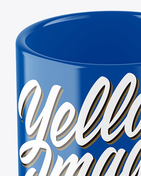 Glossy Mug Mockup