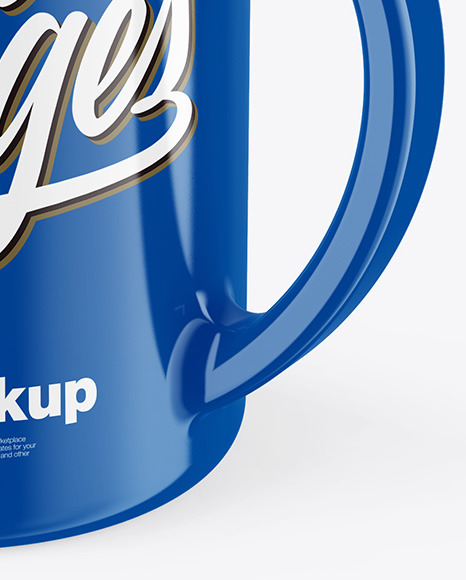 Glossy Mug Mockup