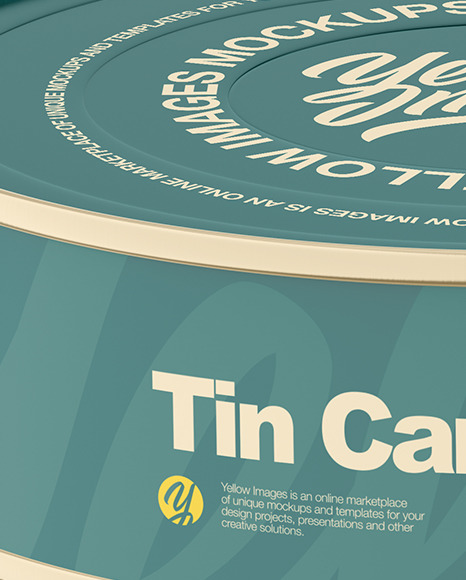 Tin Can Mockup