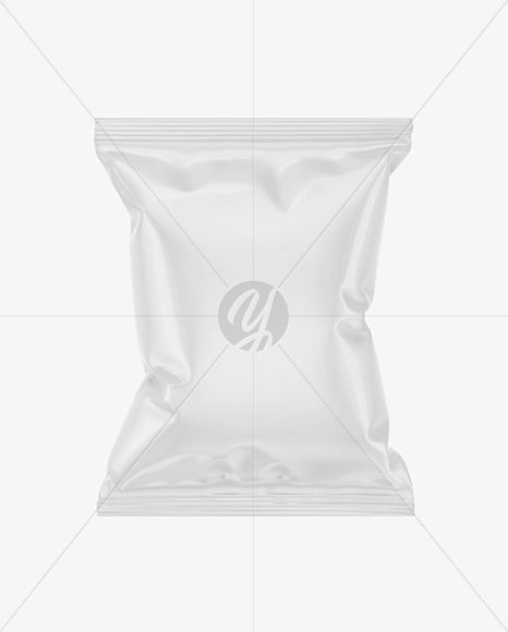 Glossy Snack Package Mockup