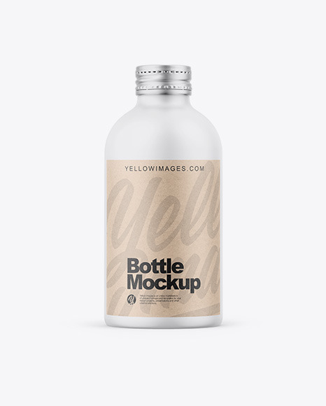 Matte Bottle Mockup