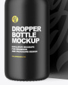 Ceramic Dropper Bottle w/ Paper Box Mockup Ceramic Dropper Bottle w/ Paper Box Mockup