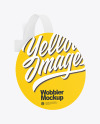 Matte Wobbler Mockup