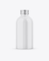 Glossy Bottle Mockup