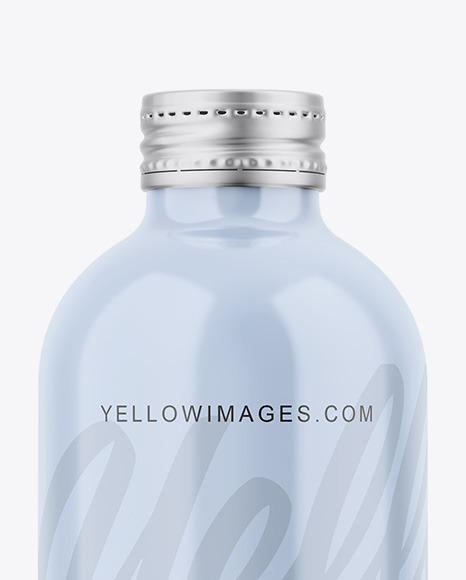 Glossy Bottle Mockup