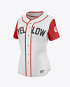 Women&#039;s Baseball Jersey Mockup