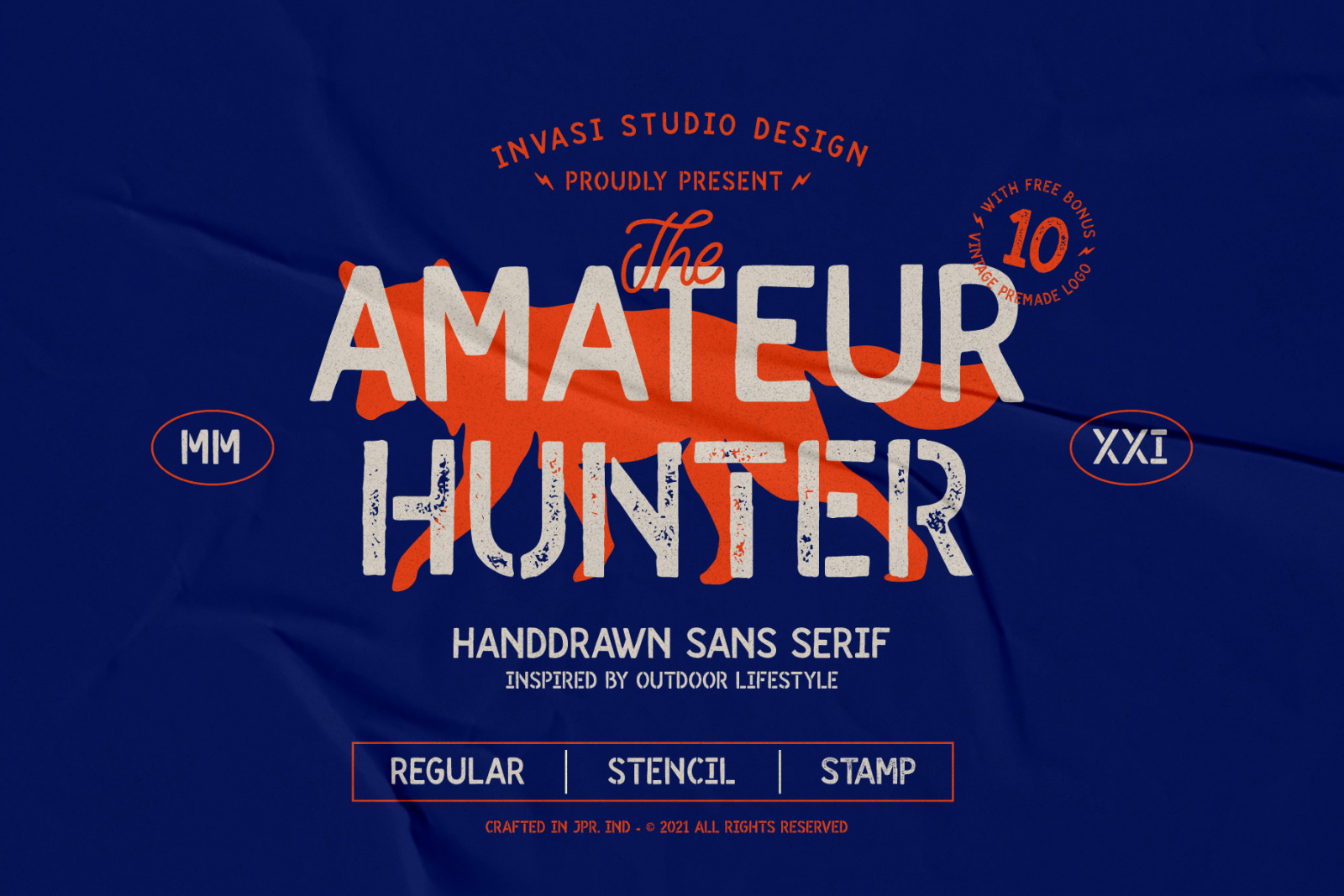 Amateur Hunter - Handdrawn sans Amateur Hunter - Handdrawn sans