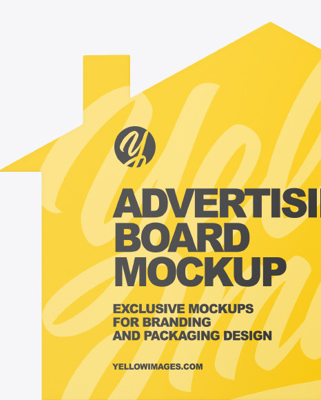 Advertising Board Mockup