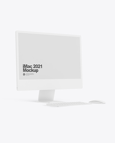 iMac 24” Mockup