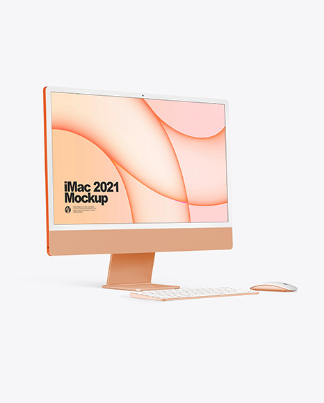 iMac 24” Mockup