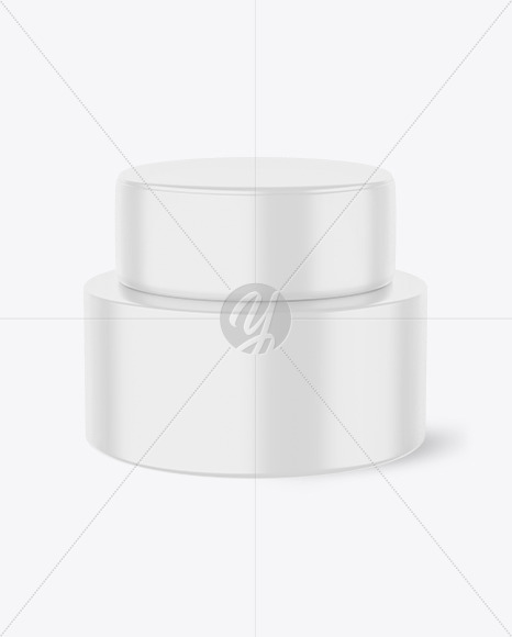 Cosmetic Jar Mockup