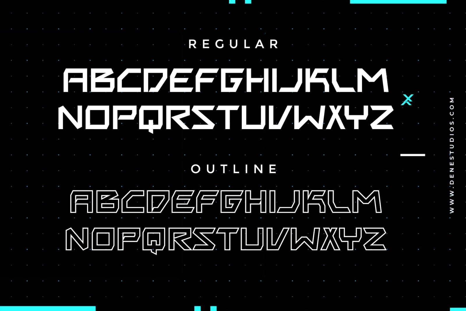 NOVA typeface