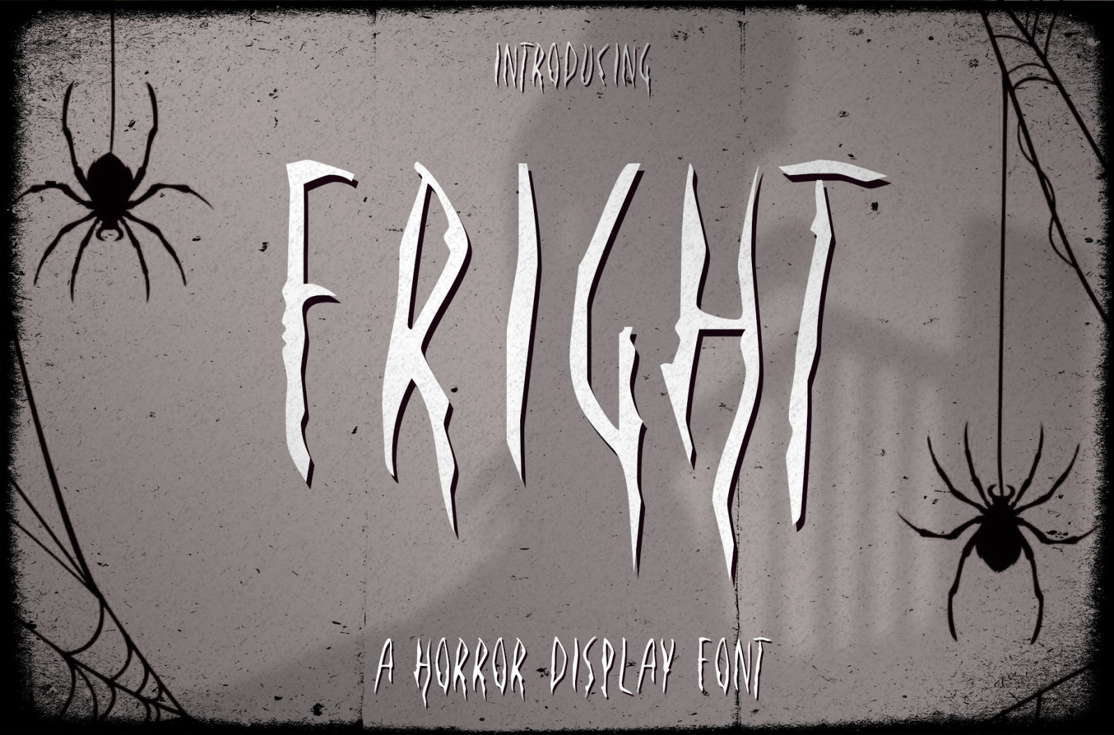 Fright - A Horror Display Font