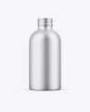 Matte Metallic Bottle Mockup