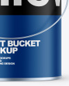 Matte Paint Bucket Mockup