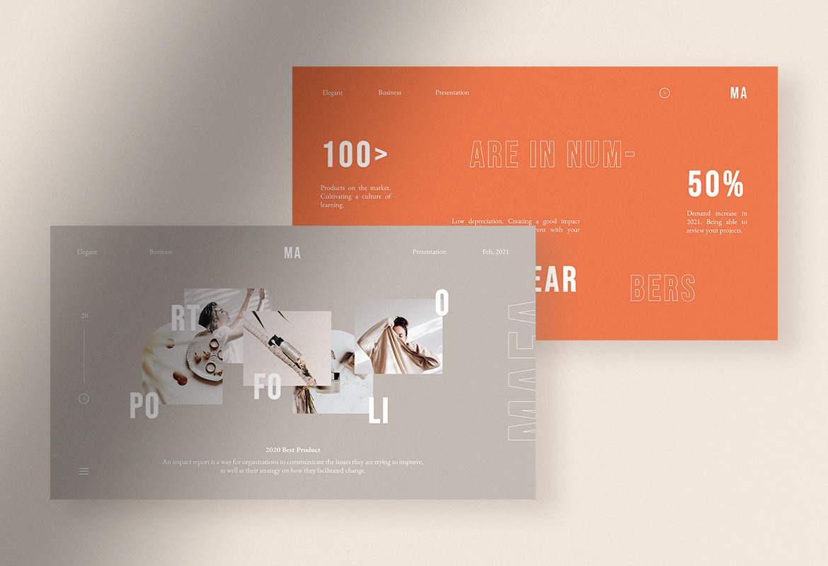 Maea - Elegant Brand Identity PPT Maea - Elegant Brand Identity PPT