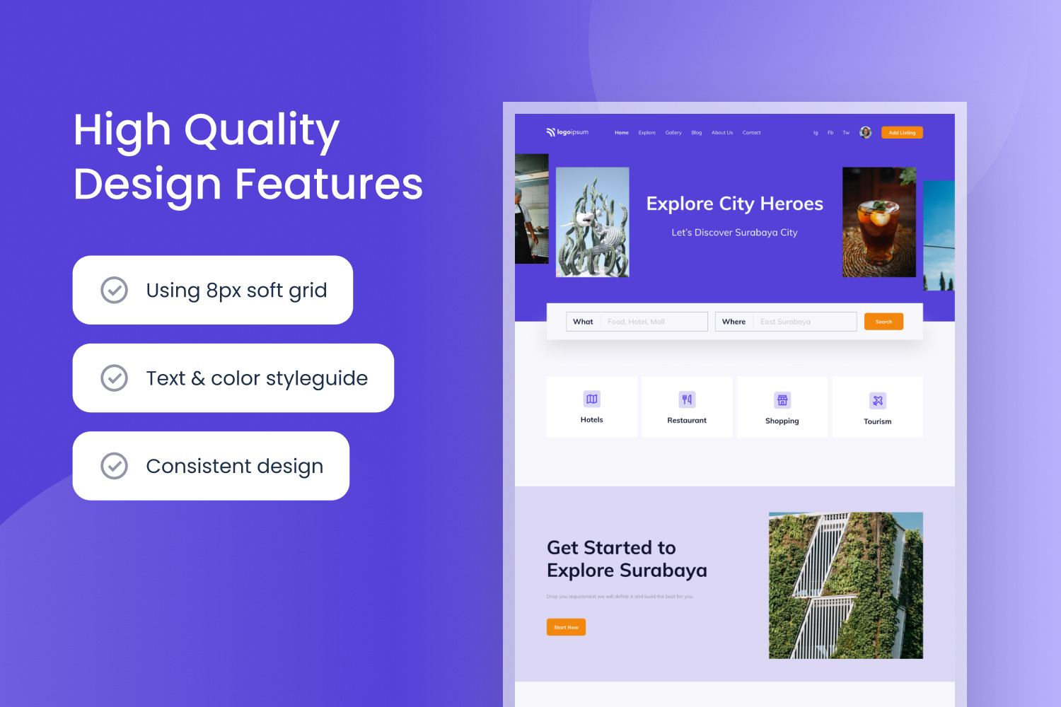 Directory & Listing Web Template Directory & Listing Web Template