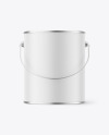 Textured Paint Bucket Mockup