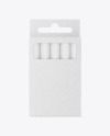 Kraft Box w/ Crayons Mockup