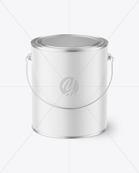 Matte Paint Bucket Mockup