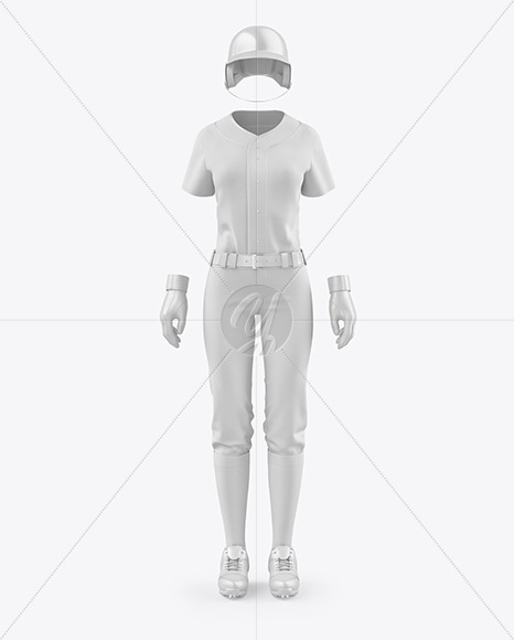 Women’s Full Baseball Kit Mockup