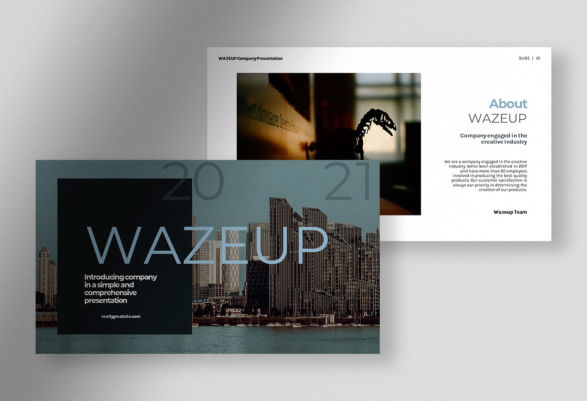 Wazeup Company Profile Presentation