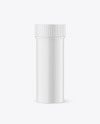 Matte Plastic Pills Bottle Mockup