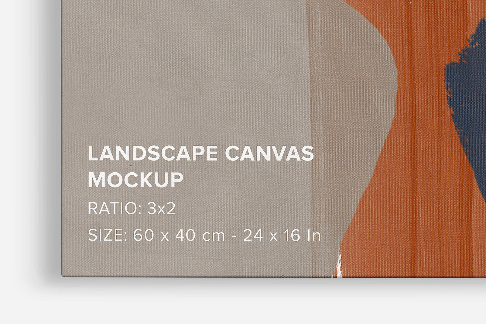 Landscape Canvas Ratio 3x2 Mockup Set