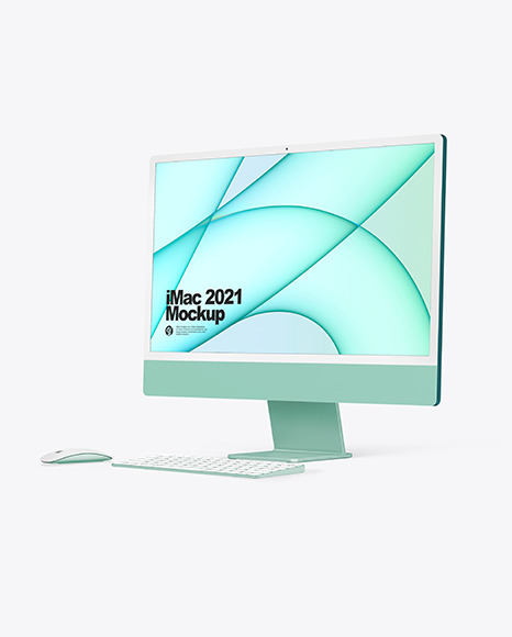 iMac 24” Mockup