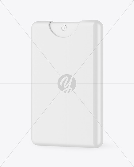 Matte Card Spray Bottle Mockup Matte Card Spray Bottle Mockup