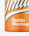 Matte Bottle Mockup Matte Bottle Mockup