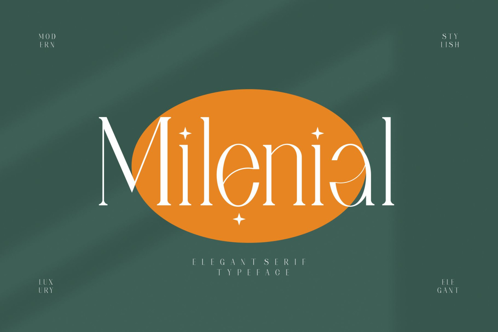 Milenial Serif Typeface